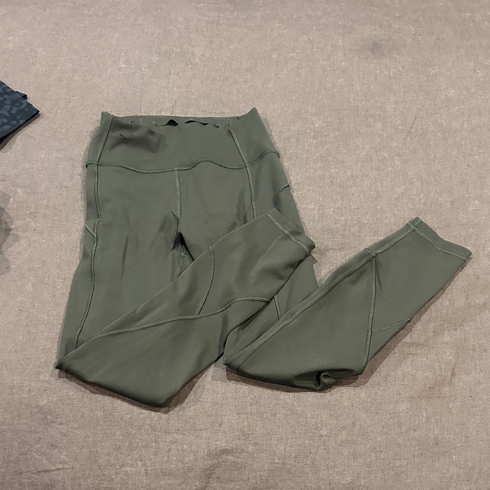 lululemon athletica Green Leggings